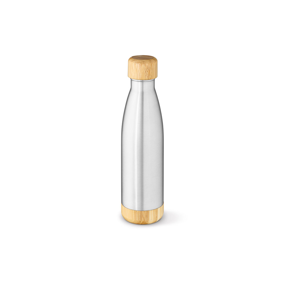 Garrafa térmica em aço inox 90% reciclado (550 mL)